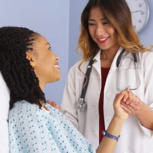 Doctor discusses gentle IVF with patient | Arizona Reproductive Medicine Specialists