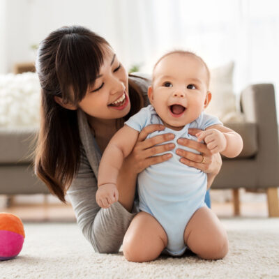 appy mother and baby | Satisfied Arizona Reproductive Medicine Specialists Patient