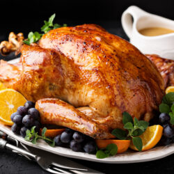 A delicious looking Happy Thanksgiving turkey | Arizona Reproductive Medicine Specialists | Phoenix