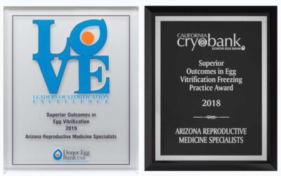 Arizona Reproductive Medicine Specialists: Superior Egg Freezing Award 2018 and 2019