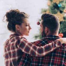 Couple wanting a child celebrates Christmas | Arizona Reproductive Medical Specialists